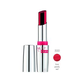 Pupa Miss Pupa lipstick 500 love pearly red