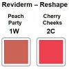 Reviderm Make-up Reshape Blusher kleuren kleuren Mooiecosmetica