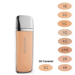 Reviderm Make-up Selection Stay On Minerals Foundation 3G Caramel