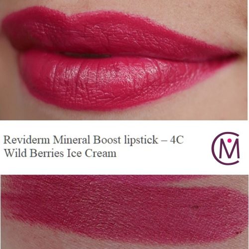 Reviderm Mineral Boost lipstick – 4C Wild Berries Ice Cream