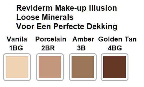 Reviderm Make-up Illusion Loose Minerals , Zorgt Voor Een Perfecte Dekking