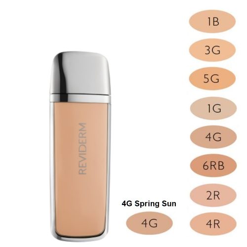 Reviderm Make-up Selection Stay On Minerals Foundation 4G Spring Sun