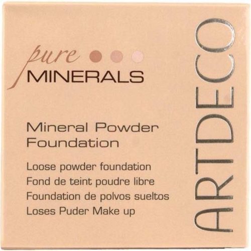 Artdeco Mineral Powder Foundation etiket mooiecosmetica