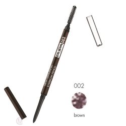 Pupa High Definition Eyebrow Pencil 02 High Precision Automatic Eyebrow Pencil 02 Long Lasting - Waterproof