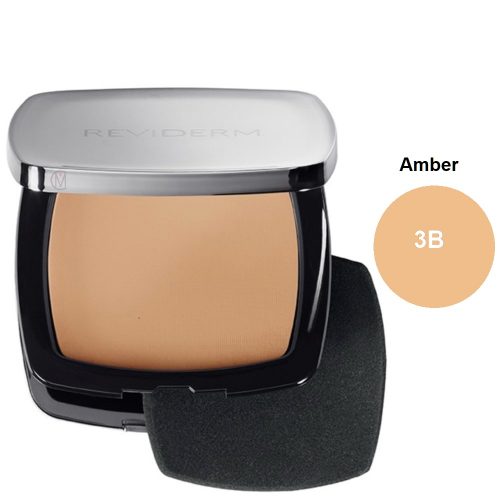 Reviderm Make-Up Pressed Minerals Foundation 3 B Amber is een minerale poederfoundation