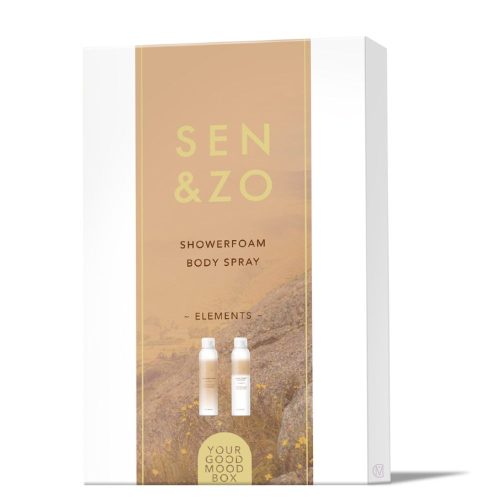 Sen & Zo Elements Body & Shower Foam Natural Power Good Mood Box