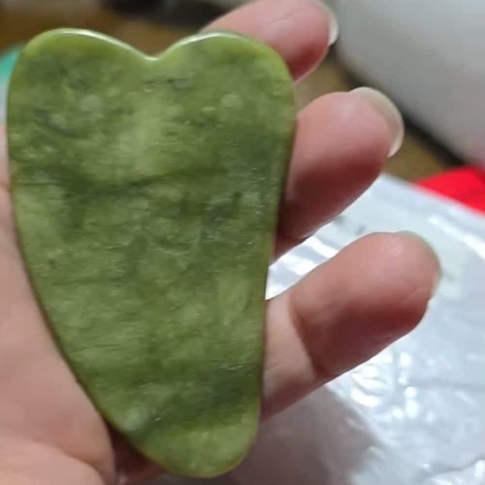 Gua Sha groen Quartz gezicht massages