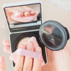 Driehoek Poederdons Zachte Make-up